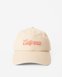 3 Dad Cap Strapback Hat White ABJHA00196 Billabong