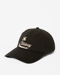 3 Dad Cap Strapback Hat Black ABJHA00196 Billabong