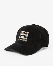 2 Dad Cap Strapback Hat Black ABJHA00196 Billabong