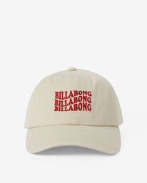 5 Dad Cap Strapback Hat White ABJHA00196 Billabong