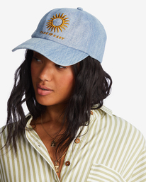 2 Dad Cap Strapback Hat Blue ABJHA00196 Billabong