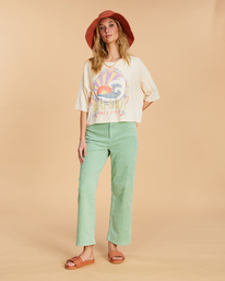 2 Salty Blonde Soak It Up Corduroy Bucket Hat Pink ABJHA00201 Billabong