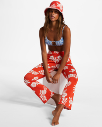 1 Suns Out Bucket Hat Red ABJHA00230 Billabong