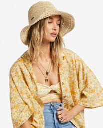 3 Keep Ur Cool - Chapeau pour Femme Beige ABJHA00233 Billabong