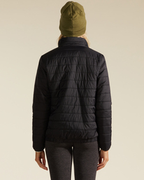 2 A/Div Transport Lite Zip-Up Jacket Black ABJJK00166 Billabong