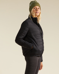 1 A/Div Transport Lite Zip-Up Jacket Black ABJJK00166 Billabong