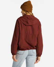 2 Trail Along Veste anorak à enfiler pour Femme Marron ABJJK00181 Billabong