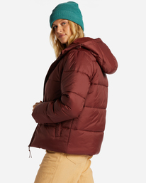 1 Transport - Steppjacke für Frauen Braun ABJJK00186 Billabong