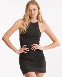 0 Go Easy Mini Bodycon Dress Black ABJKD00176 Billabong