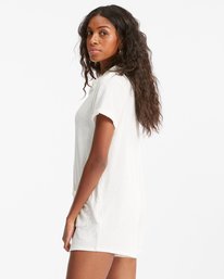 2 Roam Around Knit Romper White ABJKD00177 Billabong