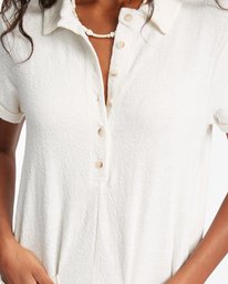 3 Roam Around Knit Romper White ABJKD00177 Billabong