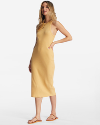 billabong, Tomboy Tank Midi Dress, GOLD COAST (ygy0) TOMBOY TANK DRESS ABJKD00178