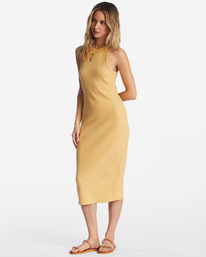 1 Tomboy Tank Midi Dress Yellow ABJKD00178 Billabong