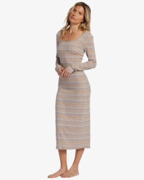 2 Be My Belle Dress Grey ABJKD00220 Billabong