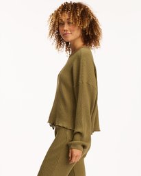 4 Come Through Top Green ABJKT00172 Billabong