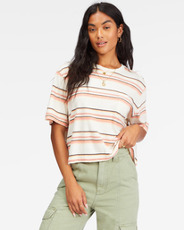 billabong, Beach Street Pocket T-Shirt, GINGER (gin) BEACH STREET POCKET TEE ABJKT00234