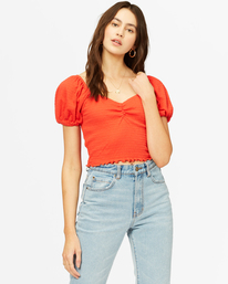 0 Its Love Knit Top  ABJKT00288 Billabong