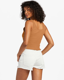 2 Notch Tank Ribbed Tank Top Brown ABJKT00304 Billabong