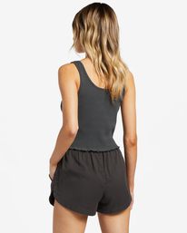 3 Notch Tank Ribbed Tank Top Black ABJKT00304 Billabong