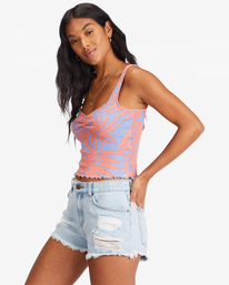 3 Searching For Sun Knit Tank Top Pink ABJKT00320 Billabong