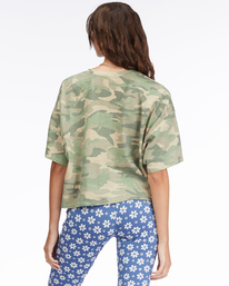 billabong, Feeling Free T-Shirt Graphique, CAMO (cmm) Feeling Free - T-Shirt for Women ABJKT00341