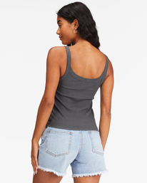 2 The Baby Knit Tank Top Black ABJKT00343 Billabong