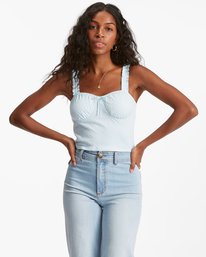 0 Sweet Summer Knit Tank Top  ABJKT00344 Billabong