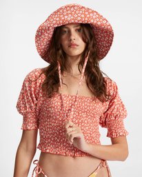 5 Coastal Sands Knit Top Orange ABJKT00349 Billabong