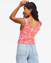 2 Notch Knit Tank Top Orange ABJKT00383 Billabong