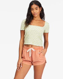 0 Squared Away Knit Top  ABJKT00415 Billabong