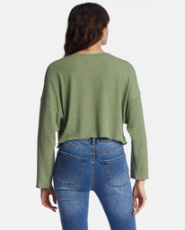billabong, Come Again Cozy Lounge Top, LUV ARMY (gnr0) COME AGAIN ABJKT00436
