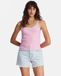 billabong, TILL DAWN TANK, HAPPY PINK (met0) TILL DAWN TANK ABJKT00438
