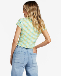 4 Forever Friend - Rib Knit Top for Women Blue ABJKT00464 Billabong