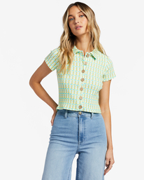Forever Friend - Rib Knit Top for Women  ABJKT00464