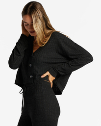 3 Keep On - Cardigan for Women Black ABJKT00476 Billabong