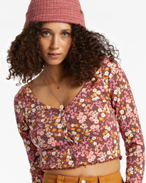 4 Falling In Love Top Red ABJKT00504 Billabong