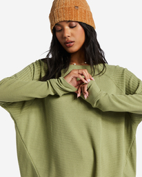 3 Warm My Heart Top Green ABJKT00507 Billabong