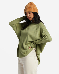 1 Warm My Heart Top Green ABJKT00507 Billabong