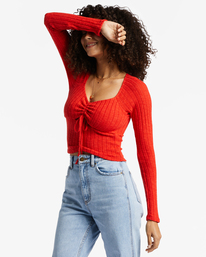 1 Just A Flirt Top Red ABJKT00509 Billabong