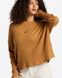 3 Cozy Up Top Beige ABJKT00513 Billabong