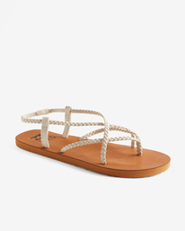 1 Crossing By Braided Sandals Yellow ABJL100047 Billabong