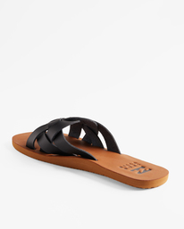 billabong, Lana Slider Sandals, OFF BLACK (ofb) Lana - Slider Sandals for Women ABJL100073