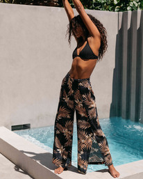 0 Split Spirit Floral Pants Black ABJNP00118 Billabong