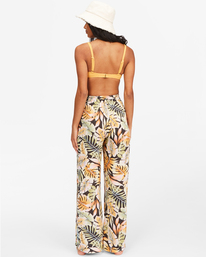 2 Split Spirit Floral Pants Black ABJNP00118 Billabong