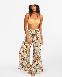 0 Split Spirit Floral Pants Black ABJNP00118 Billabong