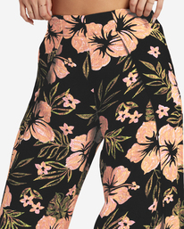 4 Split Spirit Floral Pants Black ABJNP00118 Billabong