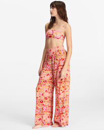 2 Split Spirit Floral Pants Pink ABJNP00118 Billabong