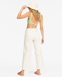 3 Free Fall High-Waist Pants White ABJNP00126 Billabong