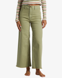 3 Free Fall High-Waist Pants Green ABJNP00126 Billabong