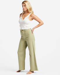 1 Free Fall High-Waist Pants Green ABJNP00126 Billabong